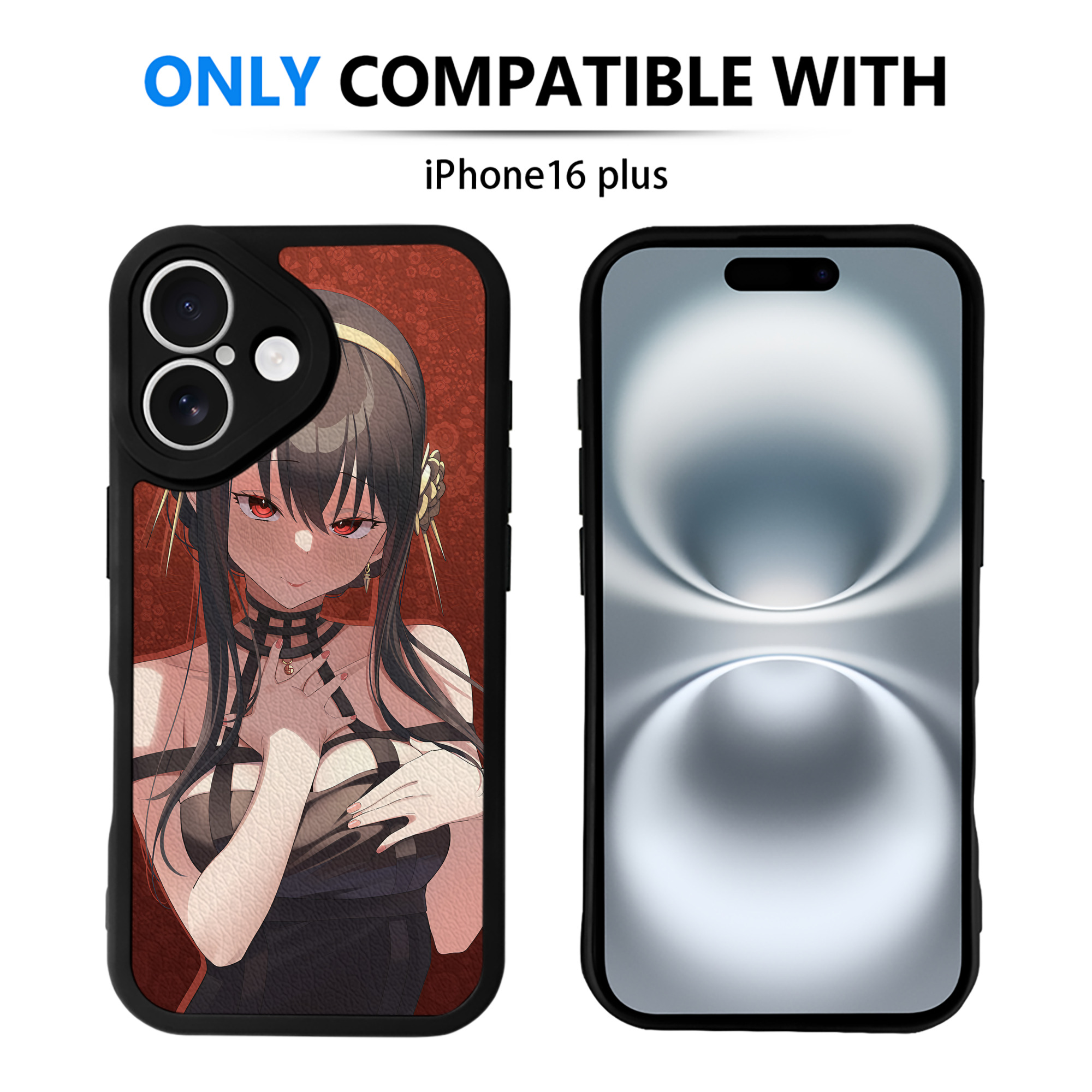（画像用） SPY×FAMILY间谍家家酒 【iPhone 16シリーズ対応】シリコンスマホケース（レザー調） 材質：シリコン
